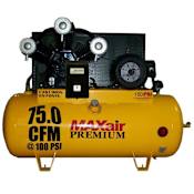 MAXair Premium 20 HP 120 Gal 150 Max PSI Single-Stage Stationary Electric (208 Volt 3 Phase) Reciprocating Air Compressor N/A