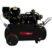 MAXair Premium 9 HP 25 Gal 170 Max PSI Single-Stage Portable Gas Reciprocating Air Compressor with Honda GX Engine N/A