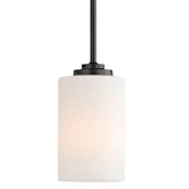 Maxim Deven 4" Wide Mini Pendant Black