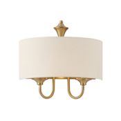 Maxim Bongo 14" Tall Wall Sconce Natural Aged Brass