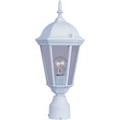 Maxim Westlake 1 Light Outdoor Post Light White