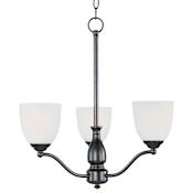 Maxim Stefan 21" Wide 3 Light Chandelier Oil Rubbed Bronze