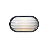 Maxim Bulwark 6" Tall Outdoor Wall Sconce Black