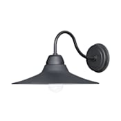 Maxim Dockside 9" Tall Outdoor Wall Sconce Black