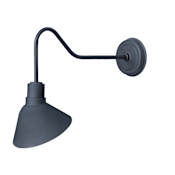 Maxim Signlite 14" Tall Outdoor Wall Sconce Black