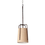Maxim Pitchfork 9" Wide Mini Pendant Oil Rubbed Bronze