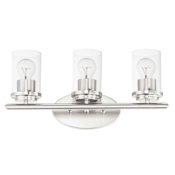 Maxim Corona 3 Light 19" Wide Bathroom Vanity Light Satin Nickel