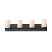 Maxim Lateral 4 Light 26" Wide Bathroom Vanity Light Black