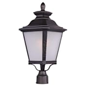 Maxim Knoxville 1 Light Outdoor Post Lantern Bronze