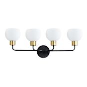 Maxim Coraline 4 Light 30" Wide Bathroom Vanity Light Bronze Rupert