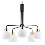 Maxim Coraline 5 Light 27" Wide Chandelier Bronze Rupert