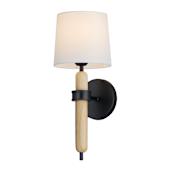 Maxim Bozeman 18" Tall Wall Sconce Natural Wood