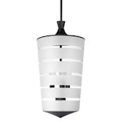 Maxim Copacabana 3 Light 10" Wide Mini Pendant Black