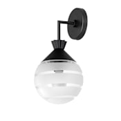 Maxim Copacabana 16" Tall Wall Sconce Black