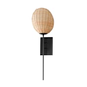 Maxim Maldives 26" Tall Wall Sconce Black