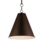 Maxim Veritas 12" Wide Pendant Chestnut Bronze