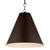 Maxim Veritas 18" Wide Pendant Chestnut Bronze