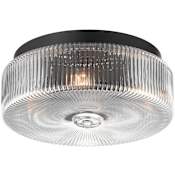 Maxim Kasbah 4 Light 16" Wide Flush Mount Drum Ceiling Fixture Oil Rubbed Bronze