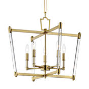 Maxim Lucent 5 Light 23" Wide Square Chandelier Heritage