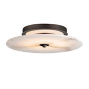 Maxim Quarry 15" Wide LED Semi-Flush Ceiling Fixture / Wall Sconce Dark Bronze
