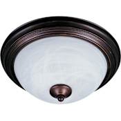 Maxim Essentials 11" 1 Light Outdoor Ceiling Light Oil Rubbed Bronze