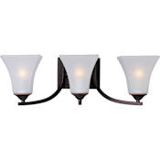 Maxim Aurora 21" Wide Bath Light Oil Rubbed Bronze / Frosted Glass