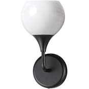 Maxim Neve 12" Tall 1 Light Wall Sconce Black