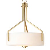 Maxim Dart 3 Light 17" Wide Pendant Satin Brass
