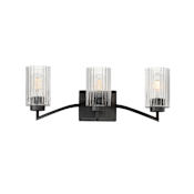 Maxim Rigata 3 Light 23" Wide Vanity Light Black