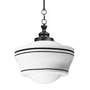 Maxim Eureka 16" Wide 1 Light Pendant Black