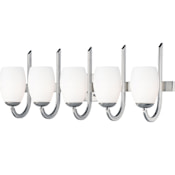 Maxim Taylor 5 Light 32" Wide Bathroom Vanity Light Satin Nickel