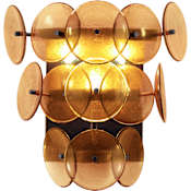 Maxim Loren 3 Light 15" Tall Wall Sconce Gunmetal
