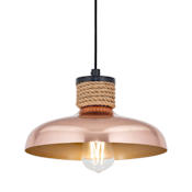 Maxim Bingham 10" Wide Mini Pendant Copper