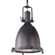 Maxim Hi-Bay 14" Wide Pendant Bronze