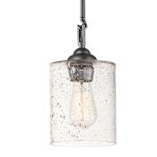 Maxim Stonehenge 6" Wide Mini Pendant Bronze