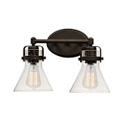 Maxim Seafarer 2 Light 15" Wide LED Vanity Light Oil Rubbed Bronze