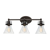 Maxim Seafarer 3 Light 24" Wide LED Vanity Light Oil Rubbed Bronze