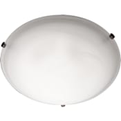 Maxim Malaga 16" Wide 3 Light Ceiling Light Oil Rubbed Bronze / Marble Glass