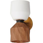 Maxim Akimbo 2 Light 12" Tall LED Wall Sconce Dark Bronze / Antique Brass
