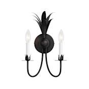 Maxim Paloma 2 Light 16" Tall Wall Sconce Anthracite