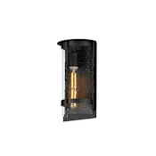 Maxim Foundry 12" Tall Outdoor Wall Sconce Black