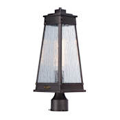 Maxim Schooner Single Light 19" Tall Outdoor Single Head Post Light Olde Brass