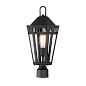 Maxim Oxford 19" Tall Outdoor Wall Sconce Black