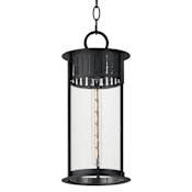 Maxim Windsor 8" Wide Outdoor Pendant Black Patina