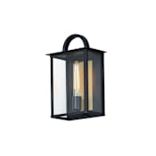 Maxim Manchester 14" Tall Outdoor Wall Sconce Black
