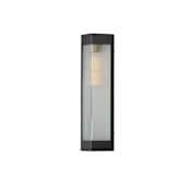 Maxim Triform 20" Tall Outdoor Wall Sconce Black / Antique Brass
