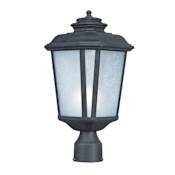 Maxim Radcliffe 18" Tall 1 Light Post Light Black Oxide