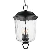 Maxim Prescott 3 Light 11" Wide Outdoor Pendant Dark Bronze