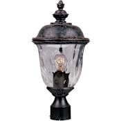 Maxim Carriage House DC 1 Light Outdoor Post Light Oriental Bronze