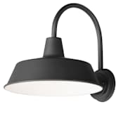 Maxim Pier M 14" Tall Wall Sconce Black